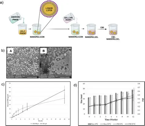 nanoemulsion gel preparations