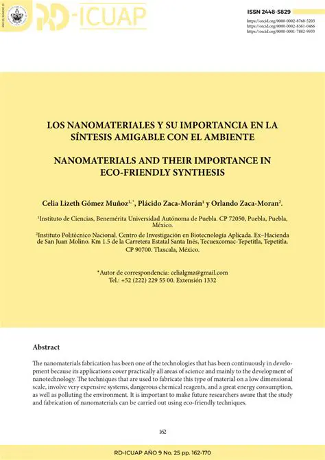 Nanomateriales y su importancia