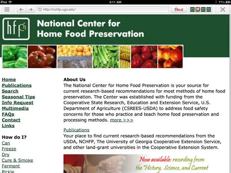 National Center for Home Food Preservation