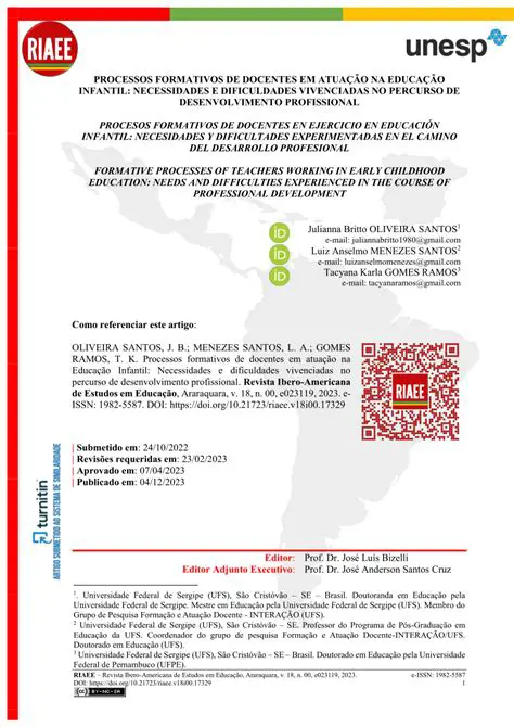 Necessidades e dificuldades