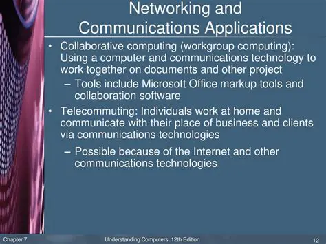 Networking and Communications