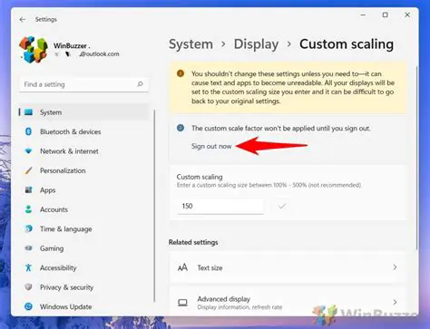 New Display Configuration Options
