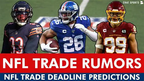 Breaking Down the Latest NFL Trade Rumors: Key Players and Potential Deals