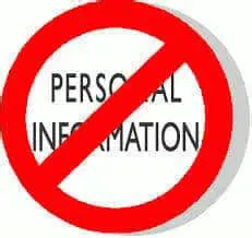 No Personal Information Required