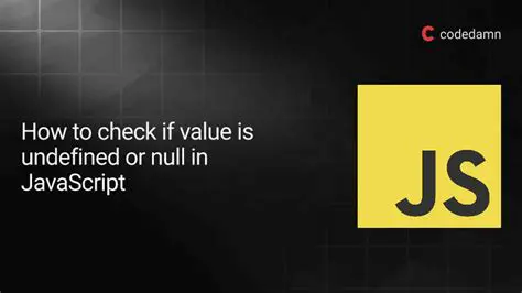 Not checking for undefined values