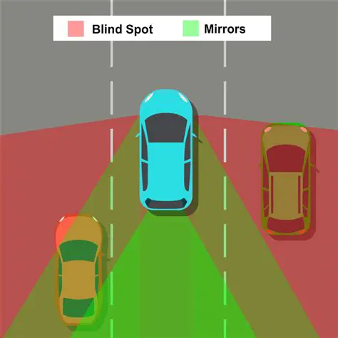 Not checking mirrors and blind spots