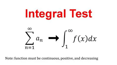 Not checking the conditions of the Integral Test