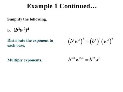 Not evaluating the exponent first