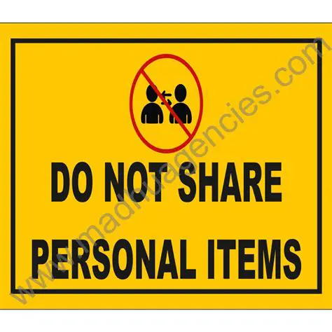 Not sharing personal information