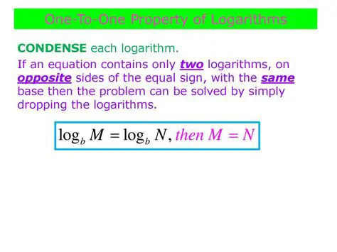 Not using the correct property of logarithms