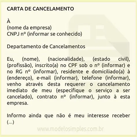 O Caso de Cancelamento de Assinatura