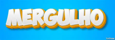O Movimento das Letras na Palavra Mergulho