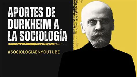 O Objeto de Estudo de Durkheim