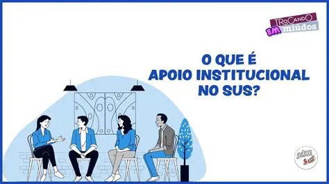 O Papel do Apoio Institucional