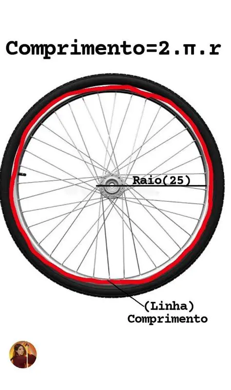 O Raio da Roda de Uma Bicicleta