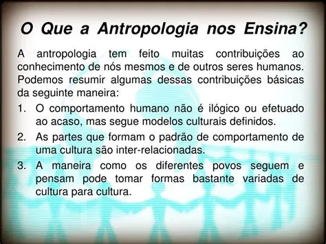 O Trabalho de Pesquisa da Antropologia