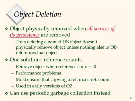 Object Library Persistence