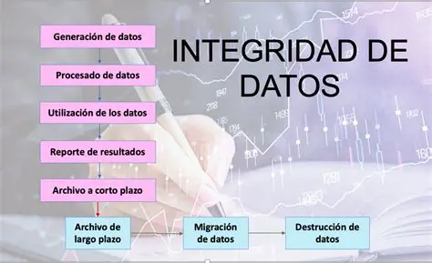 Objetivos de garantizar la integridad de los datos