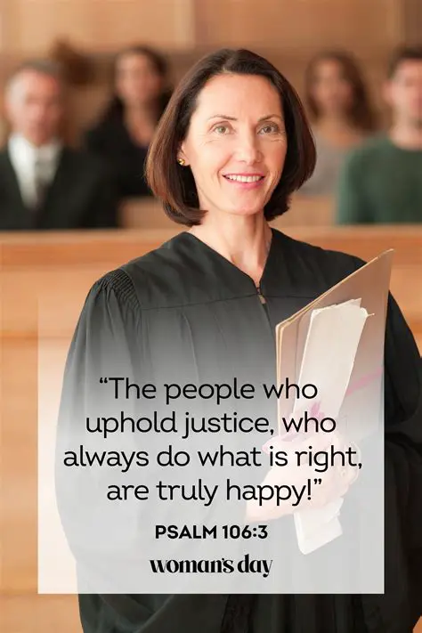 Obligatory and Justice Will