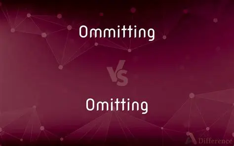 Omitting important details