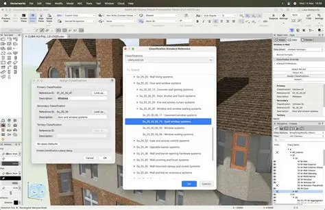 Open the BIM Classification window