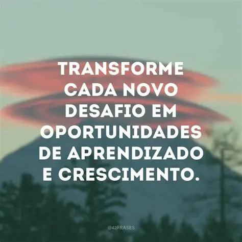 Oportunidades de aprendizado