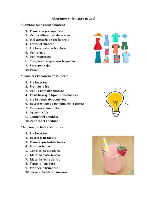 Oraciones en Lenguaje Natural