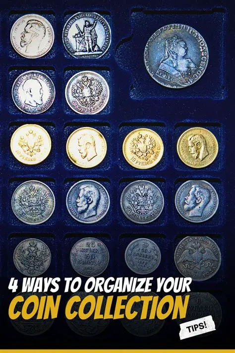 Organize your coin collection