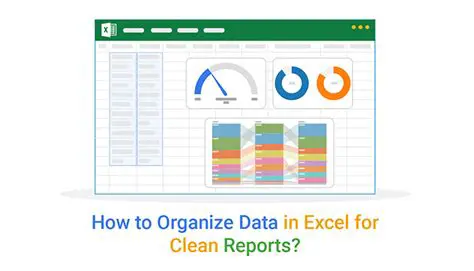 Organizing Statistics for Clarity