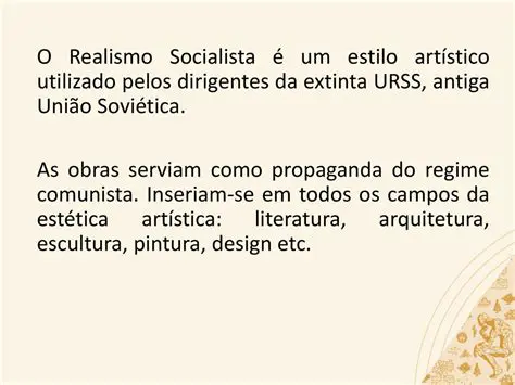 Origens do Realismo Socialista