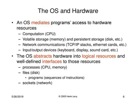 OS and Hardware Information