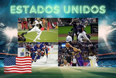 Os Esportes Mais Populares nos Estados Unidos