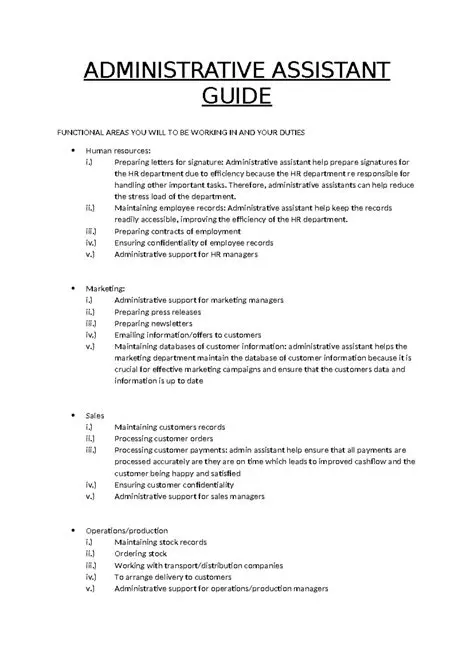 Mastering the Role: A Comprehensive Guide to Excelling as an OSC Administrative Assistant