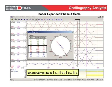 Oscillography Display and Analysis Tool
