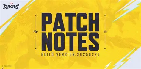 OSMARVELSC Rivals SCNEWSC Patch Notes Revealed: A Meta-Defining Update for Competitive Play