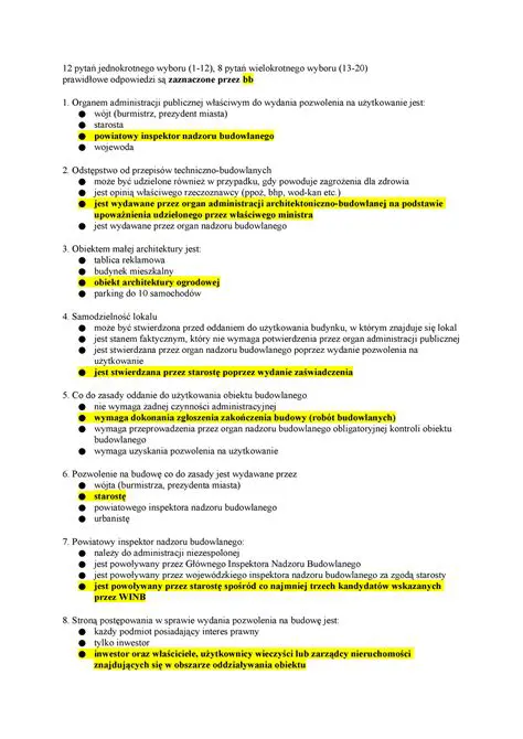 Oto odpowiedzi na inne pytania