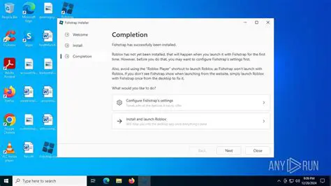 Outdated or corrupted Fishstrap installation