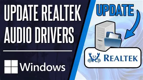 Outdated or corrupted Realtek sound drivers