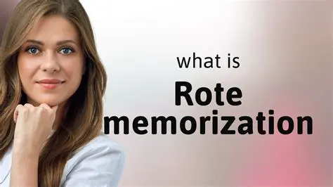 Overemphasis on rote memorization