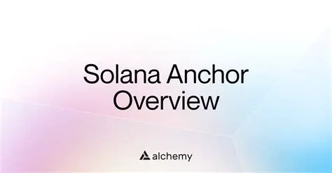 Overview of Anchor and Solana