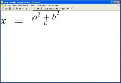 Overview of Integre MathML Equation Editor