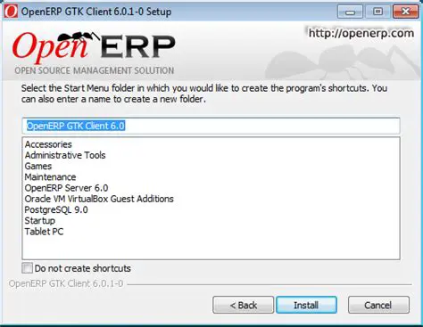 Overview of OpenERP GTK Client