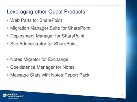 Overview of Quest Site Administrator for SharePoint Reports