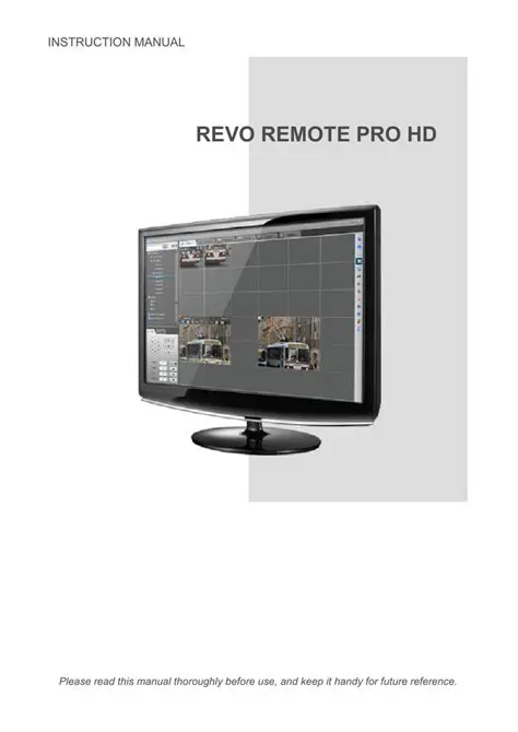 Overview of REVO Remote Pro