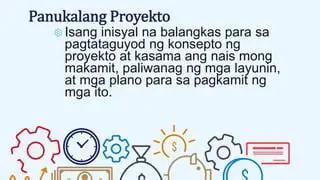 Pagtataguyod ng mga programa at proyekto
