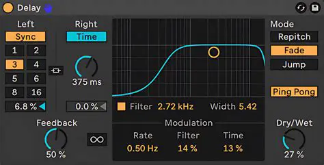 Panning Modulation and Stereo Delay