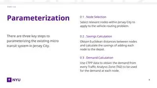 Parameterizing Relevant Sections