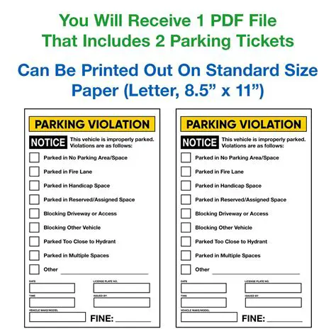 Parking Tickets and Workshops