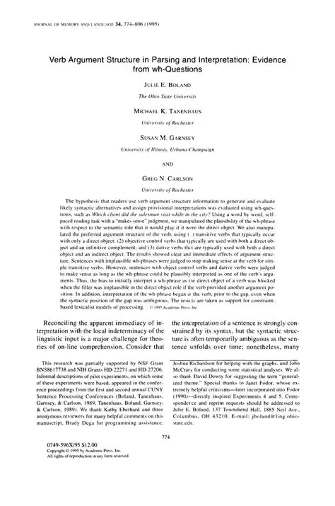 Parsing and Interpretation