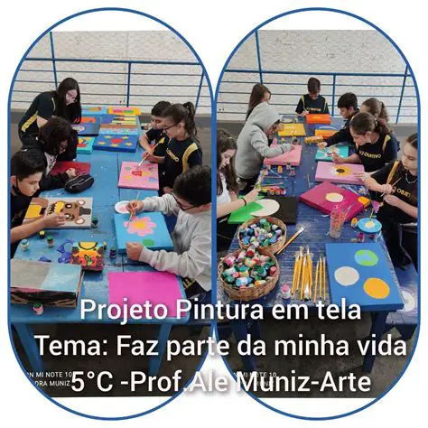 Participe de projetos de arte